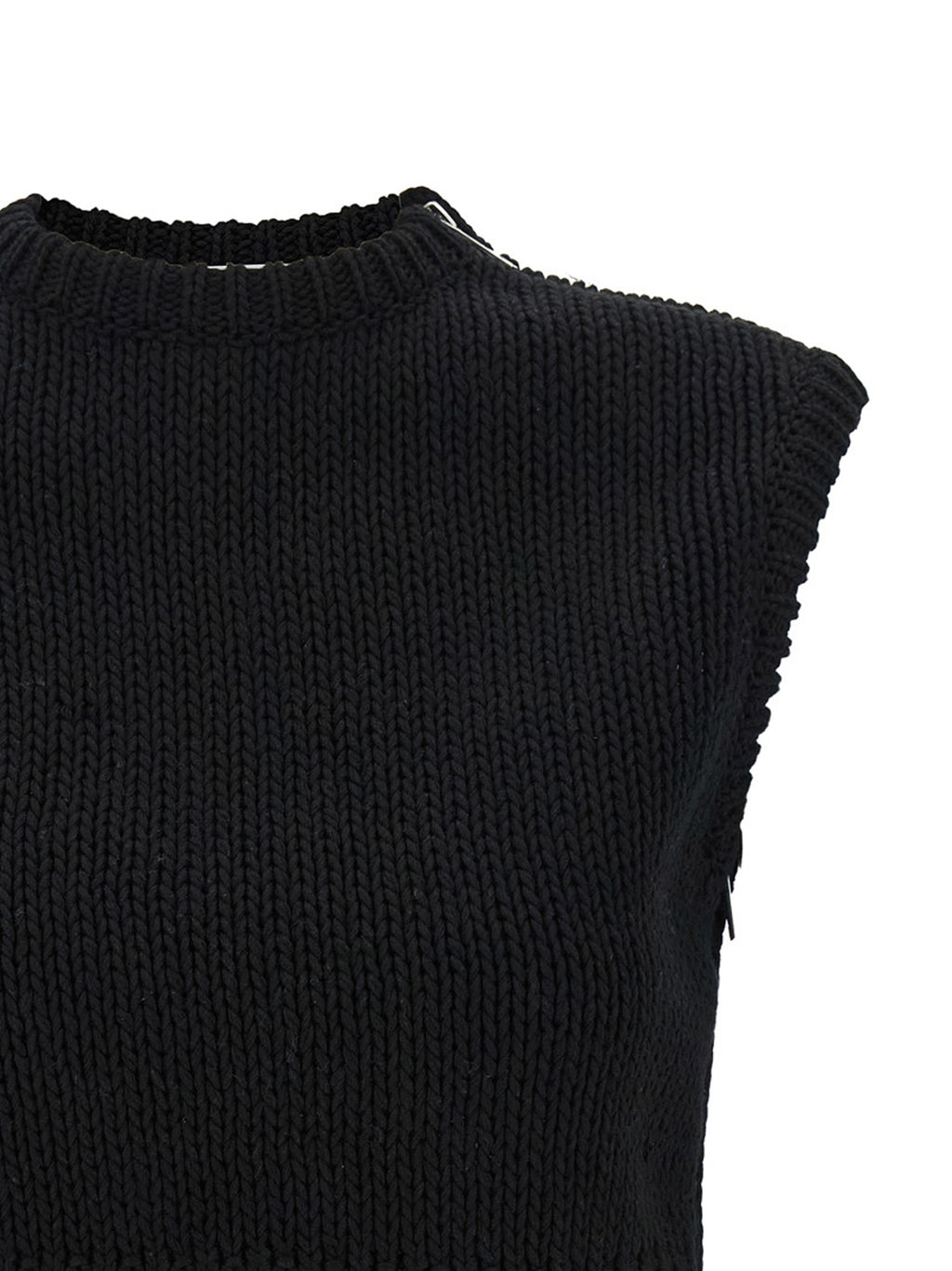 Black Cotton Cardigan