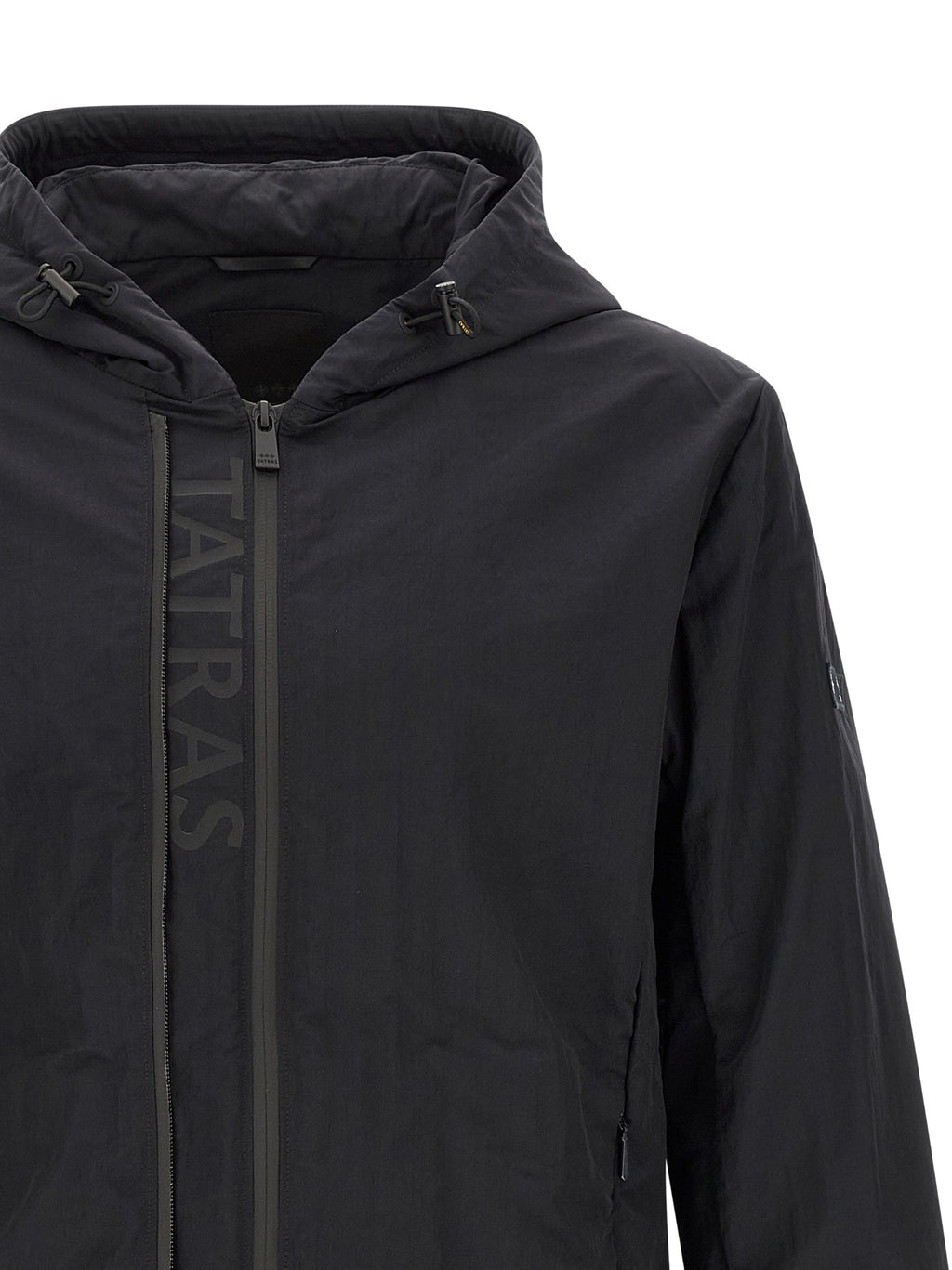 Black Nylon Shell Jacket