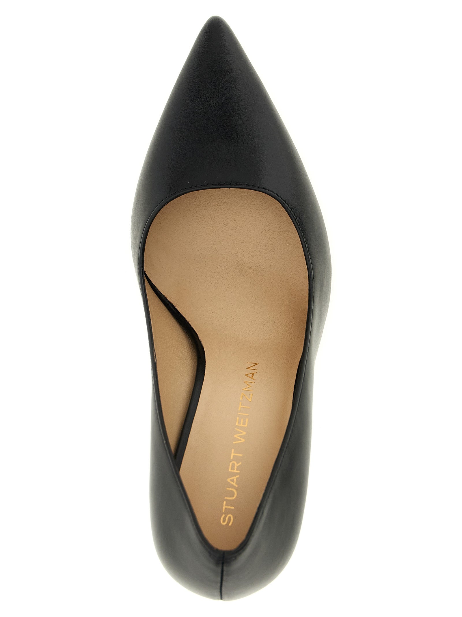 Black Calfskin High Heel Pumps