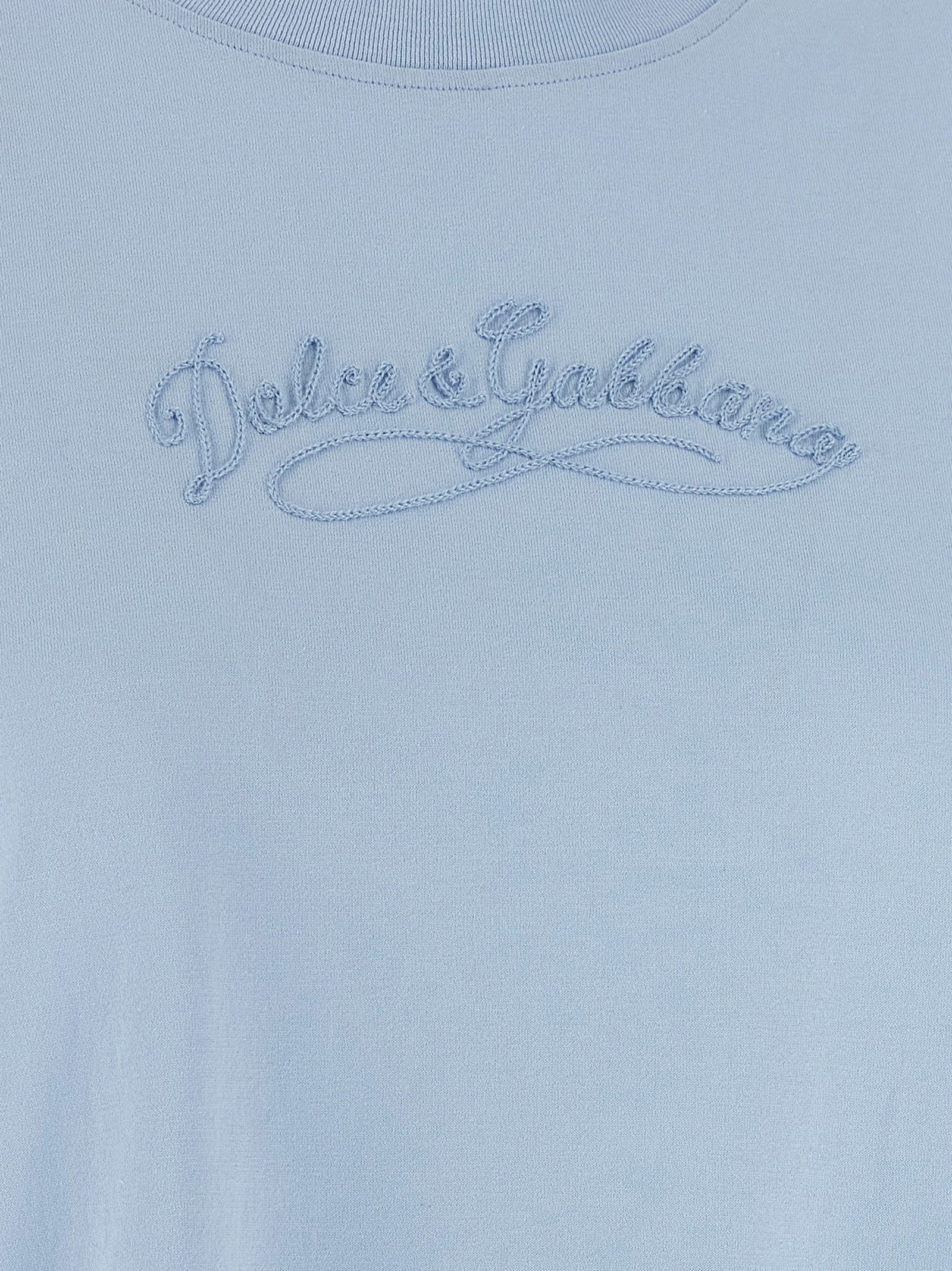 Blue Cotton T-Shirt