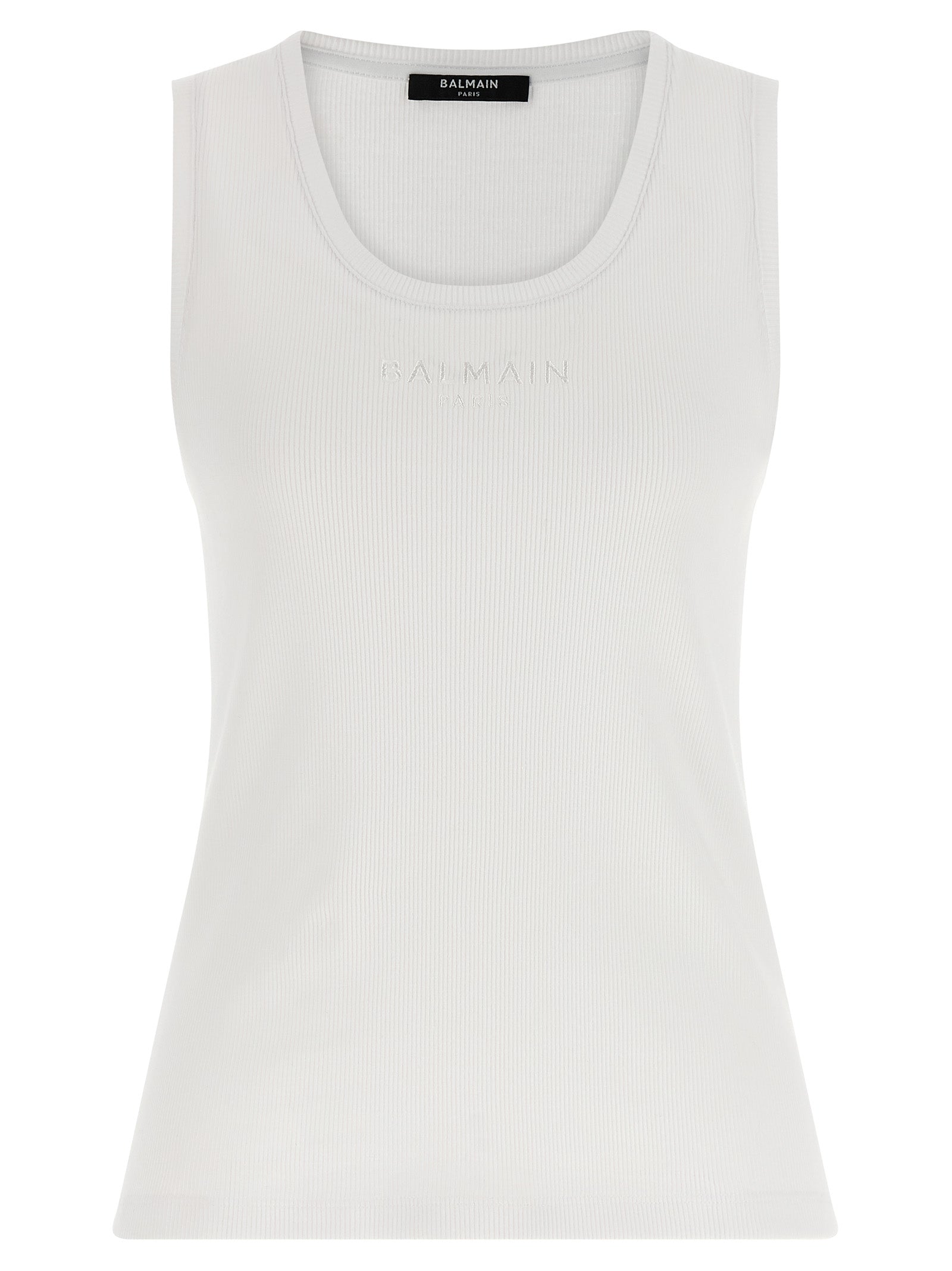 White Cotton Tank Tops