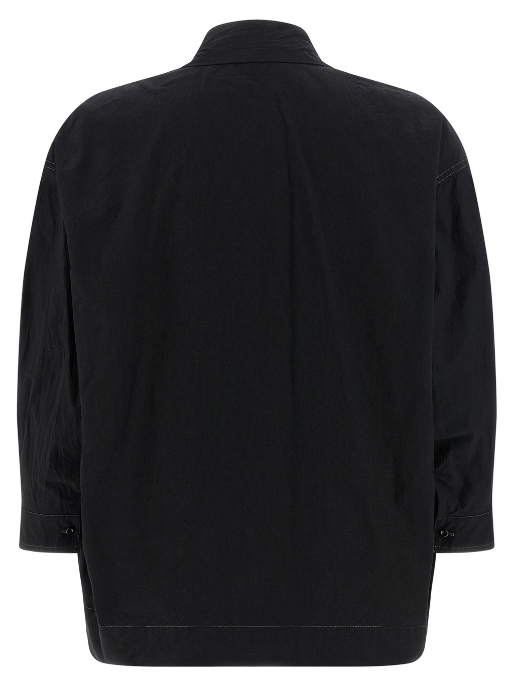 Black Cotton Blouse