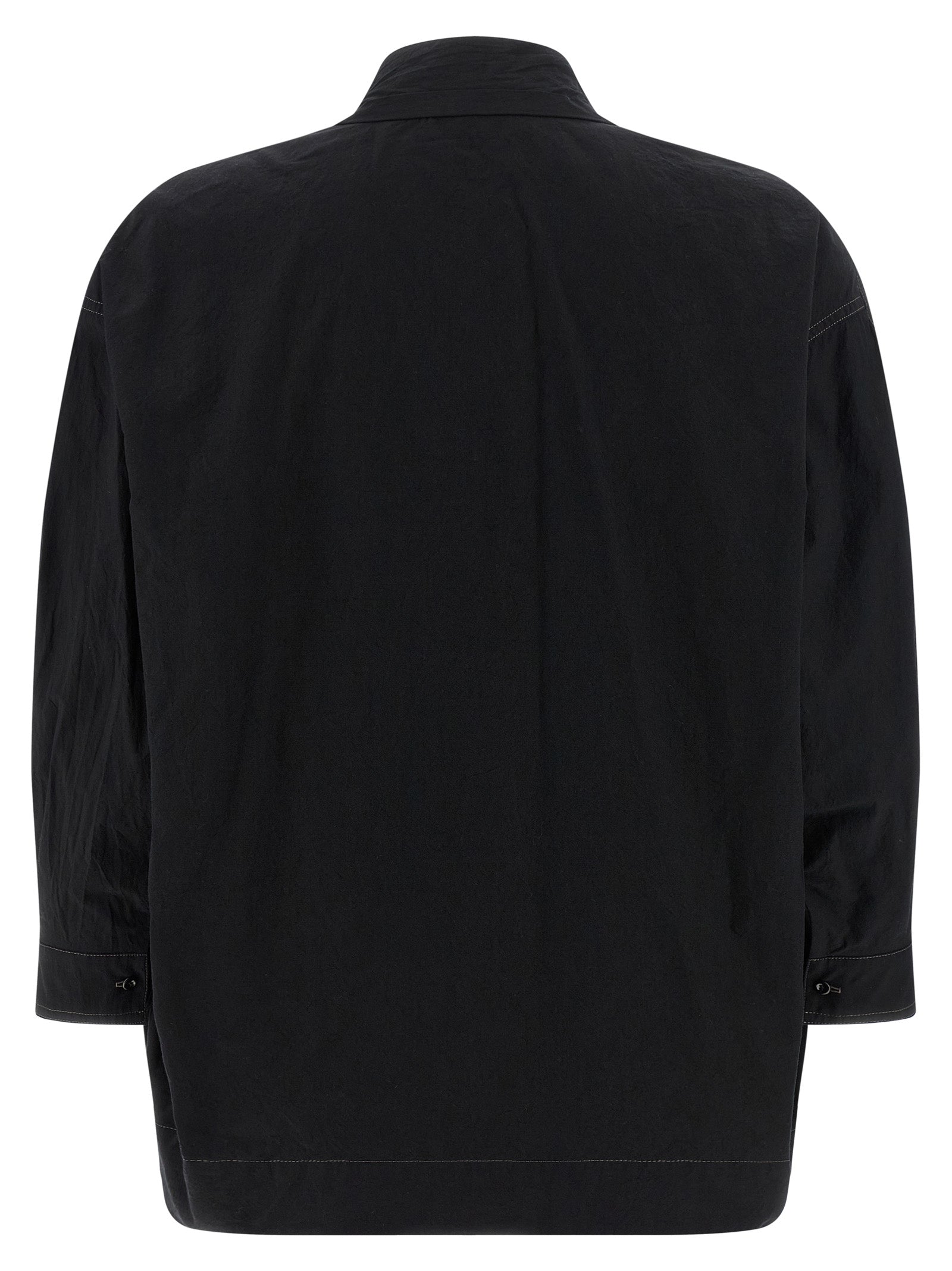 Black Cotton Blouse