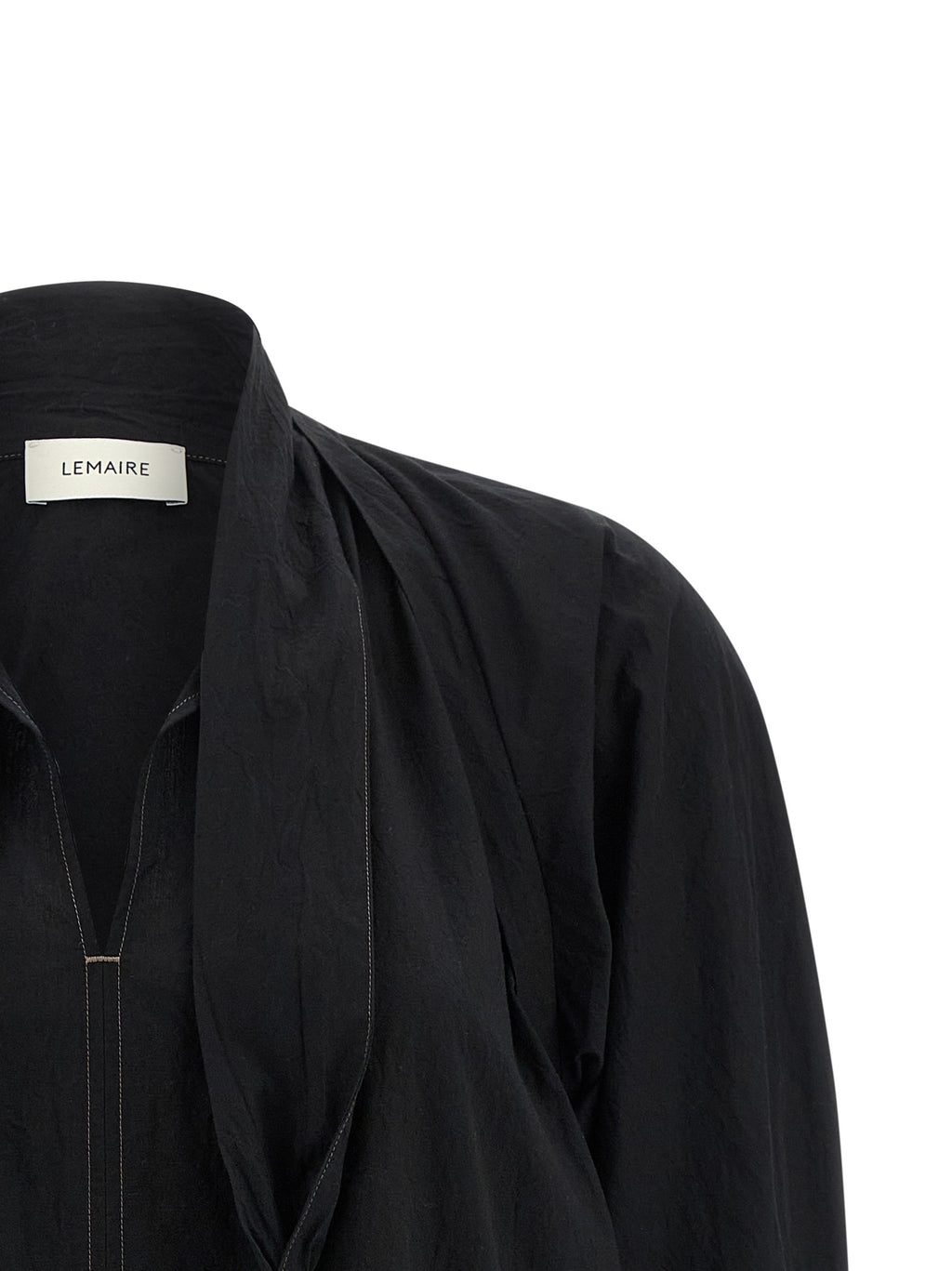 Black Cotton Blouse