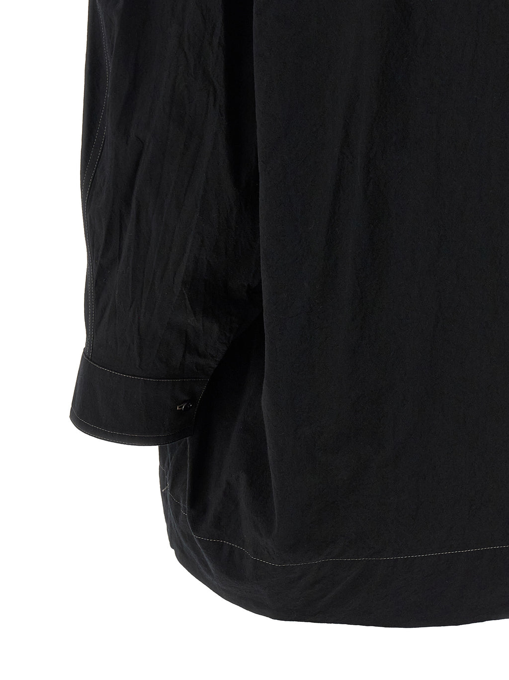 Black Cotton Blouse