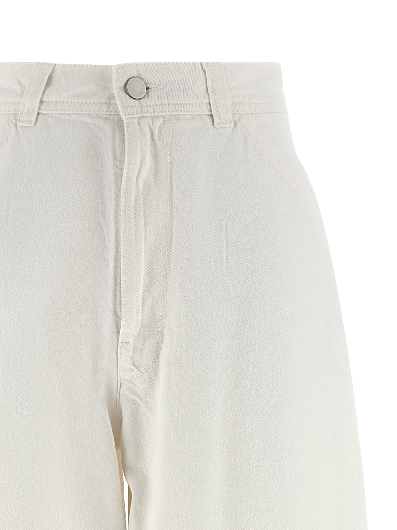 White Cotton Jeans Denim