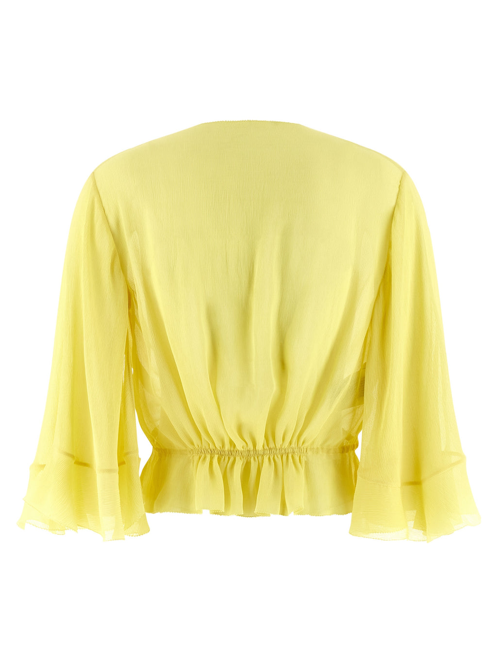 Bicolor Acetate Blouse