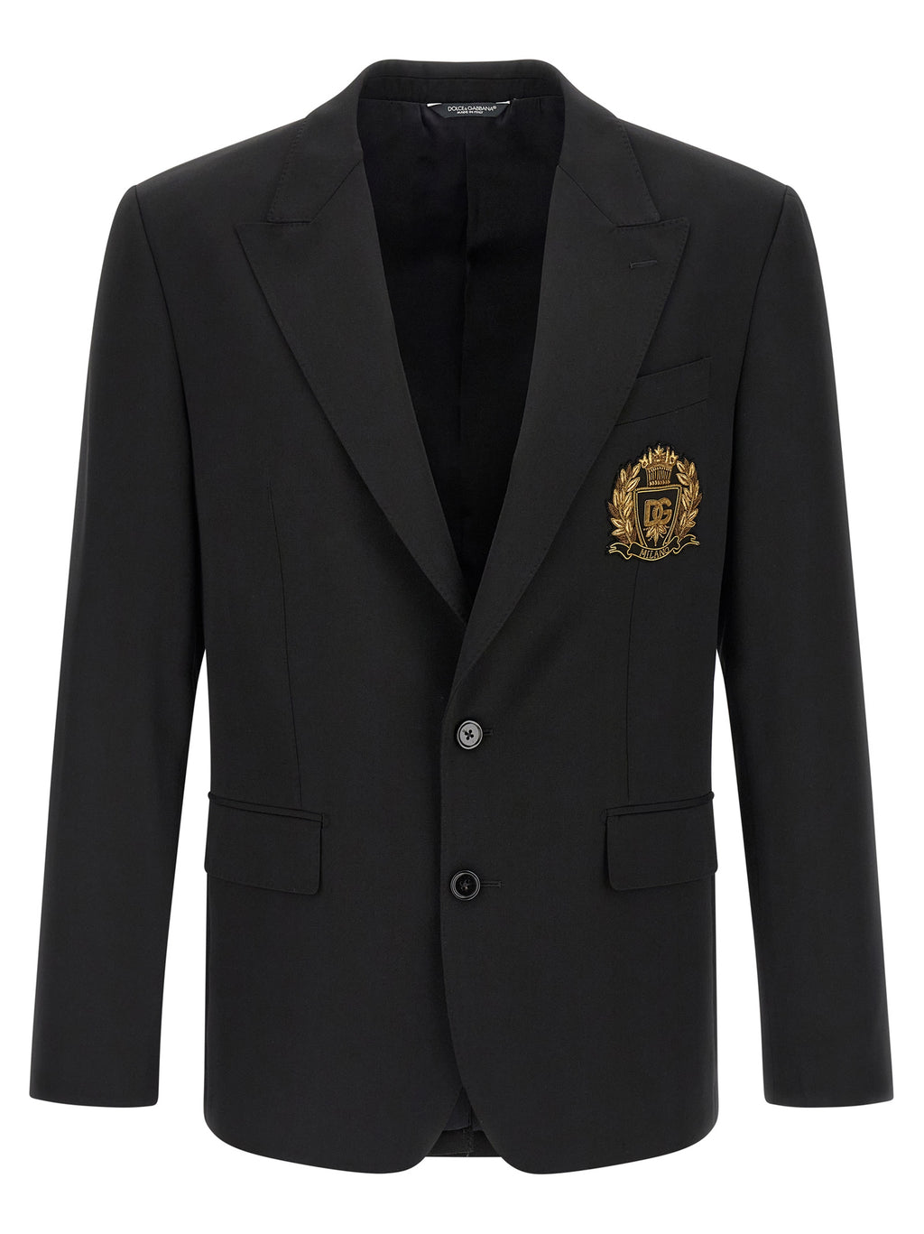Black Virgin Wool Blazer