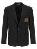 Black Virgin Wool Blazer