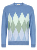 Blue Cotton Cardigan