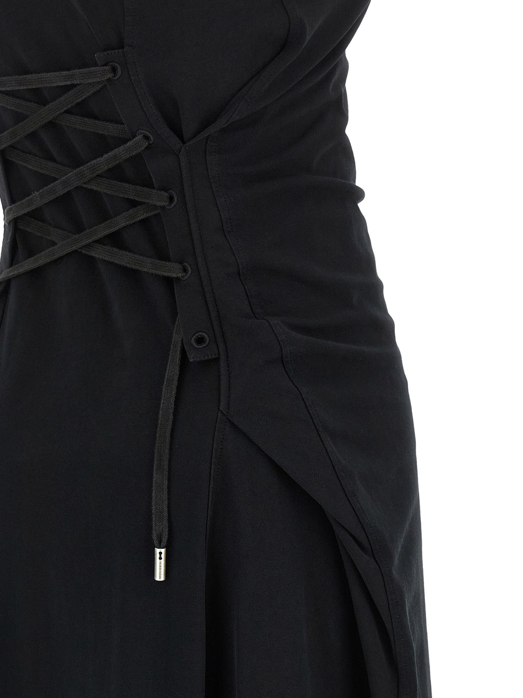 Black Cotton Long Dress
