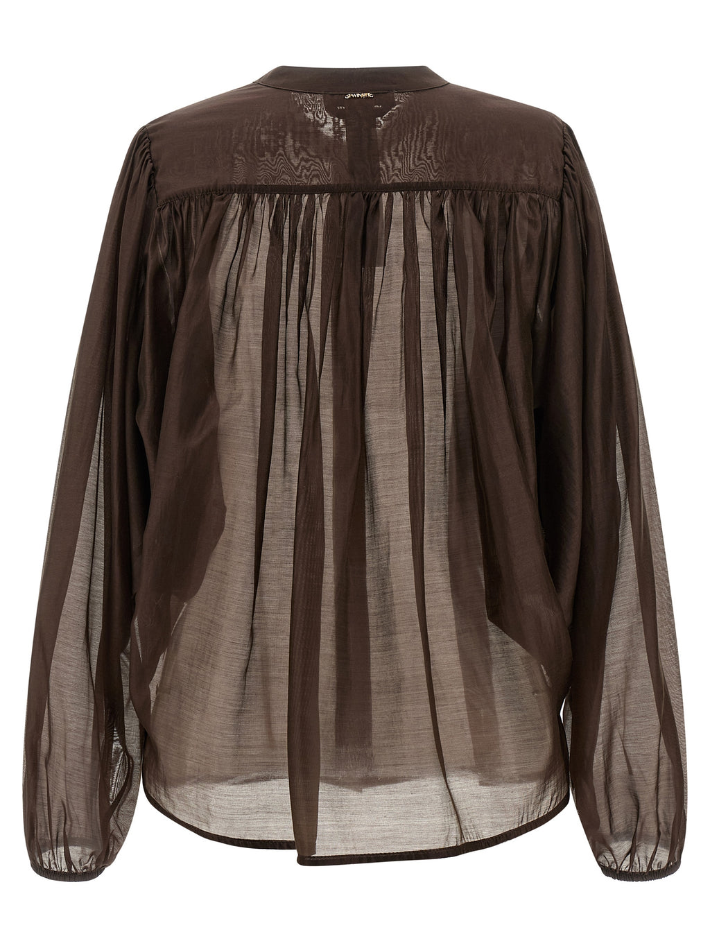 Brown Lycra Blouse