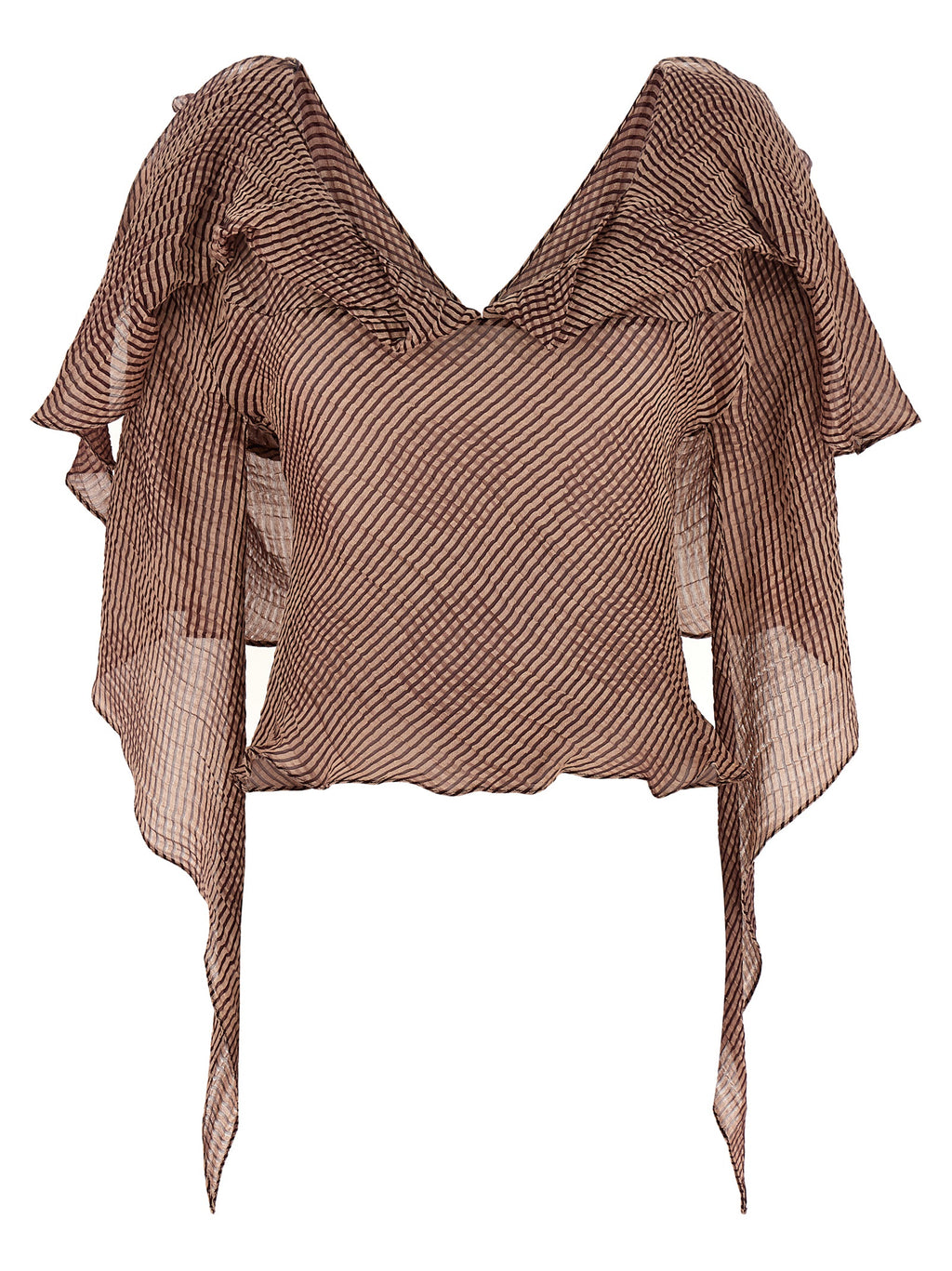 Bordeaux Linen Blouse