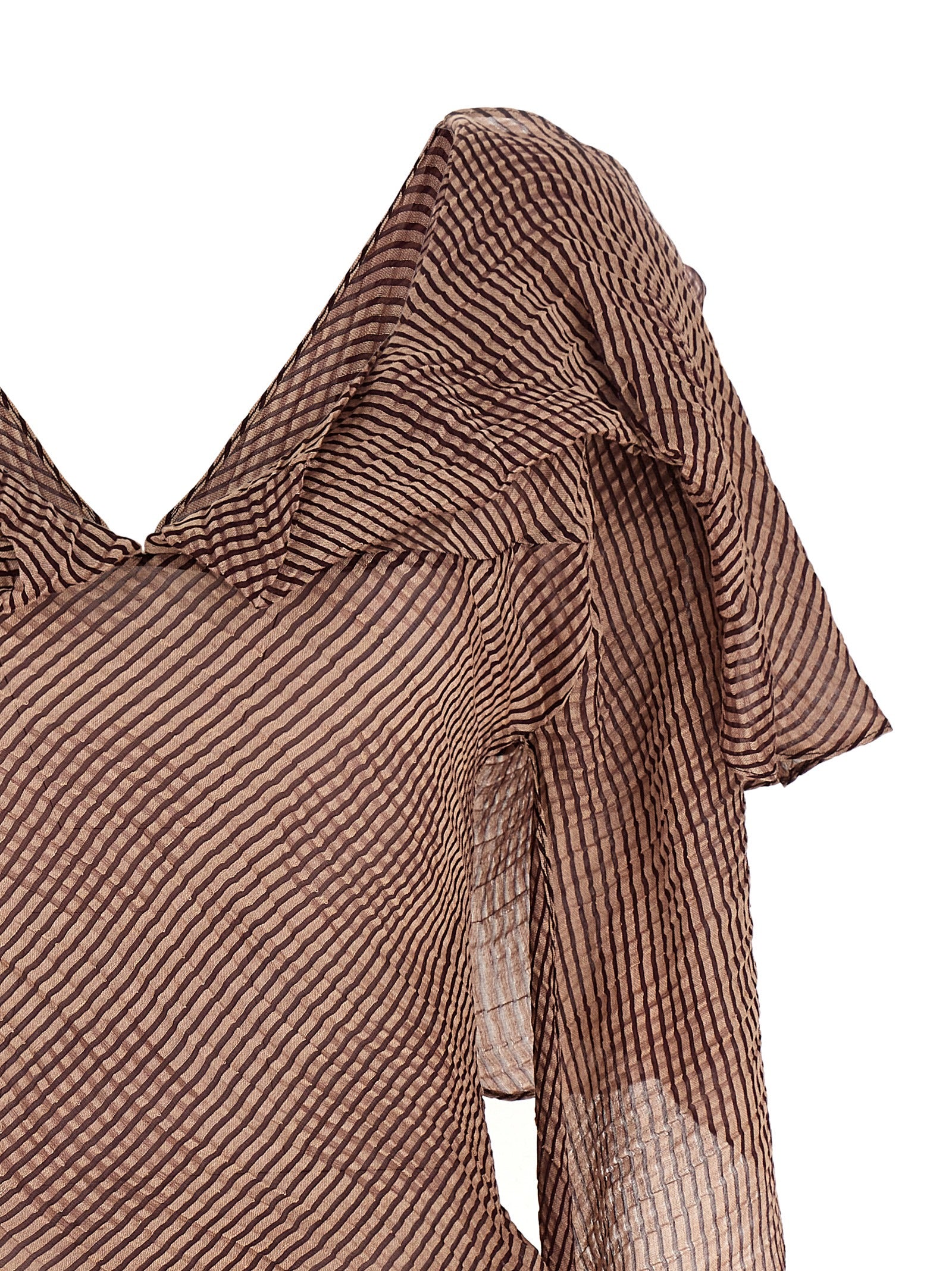 Bordeaux Linen Blouse