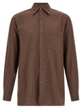 Brown Cotton Blouse