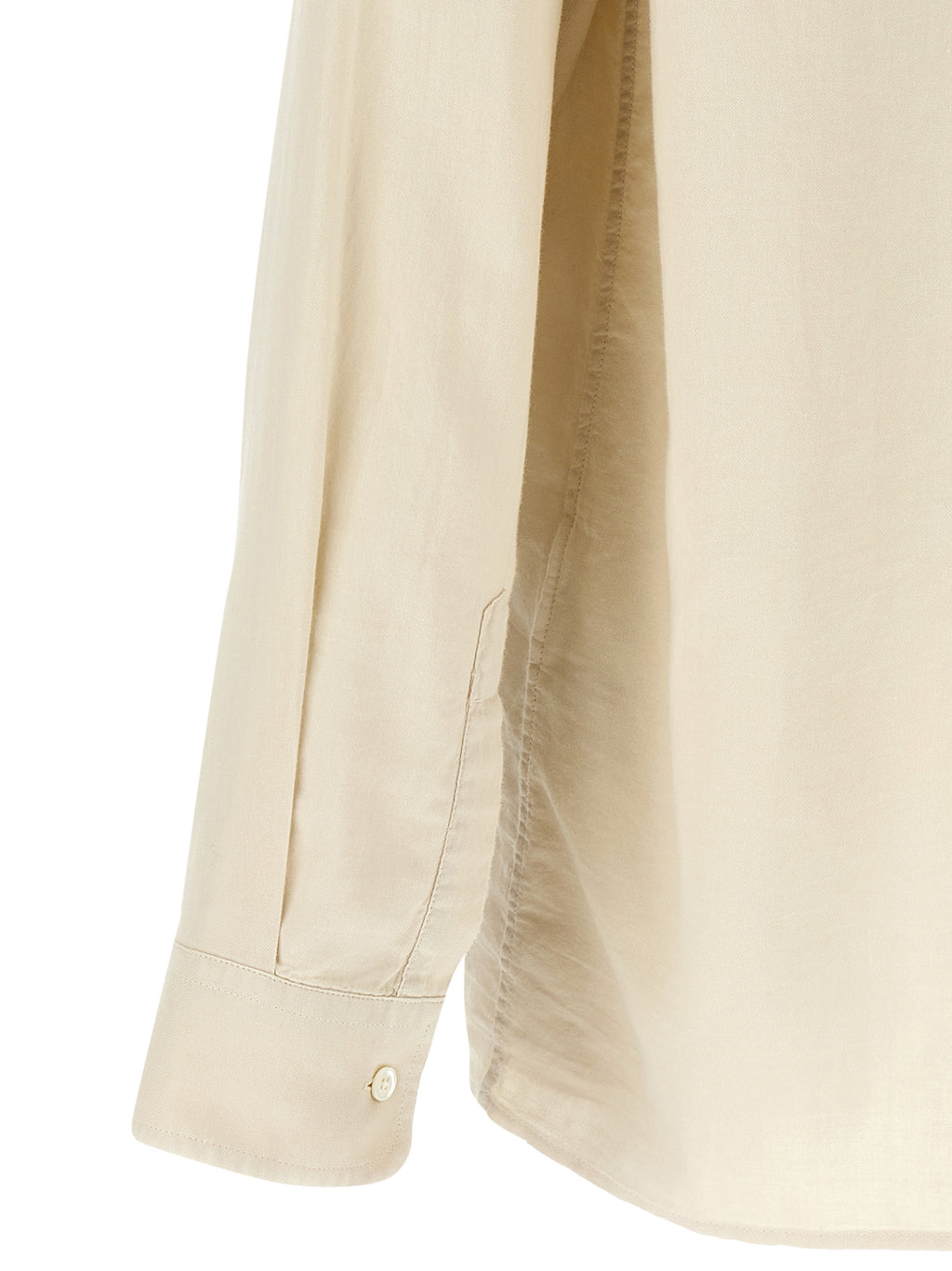 Beige Cotton Blouse
