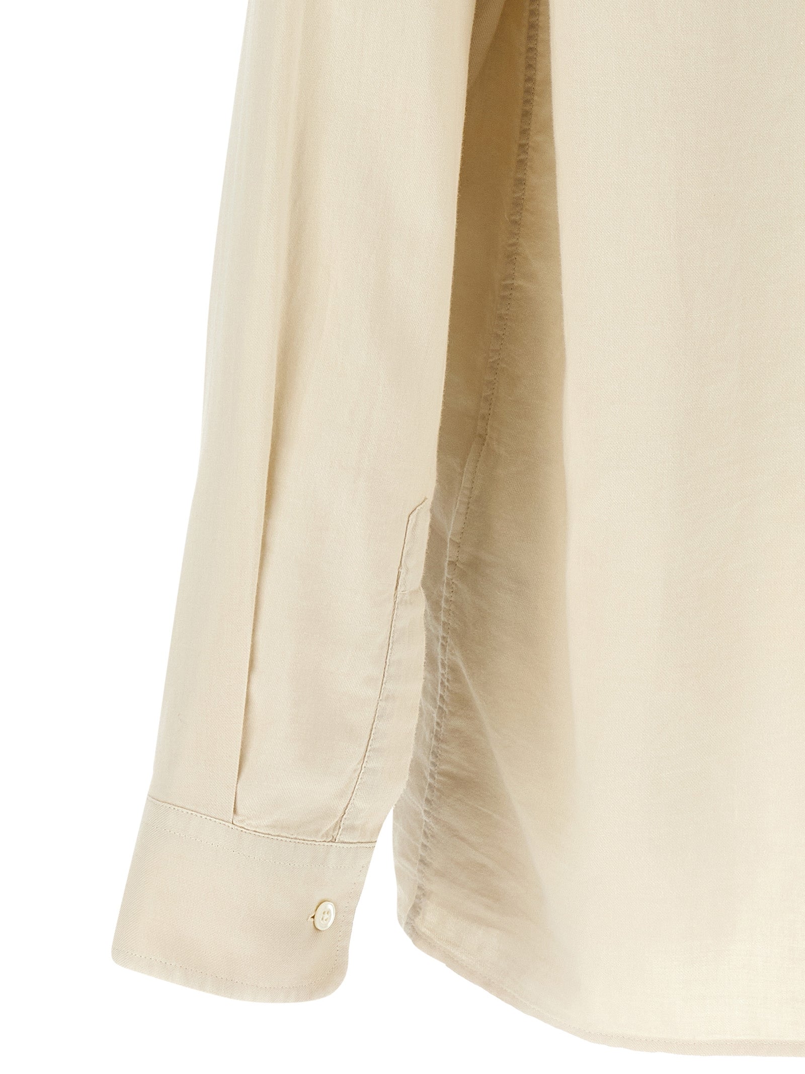 Beige Cotton Blouse