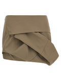 Gray Cotton Long Skirt