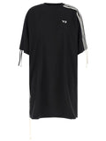 Black Polyester Short Dress