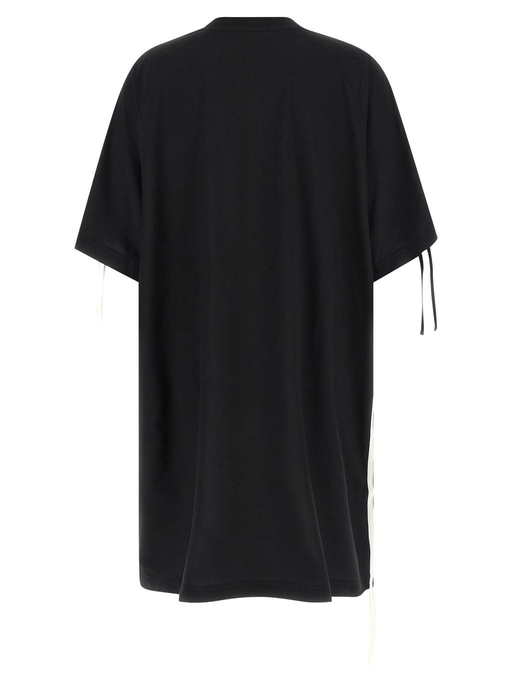 Black Polyester Short Dress