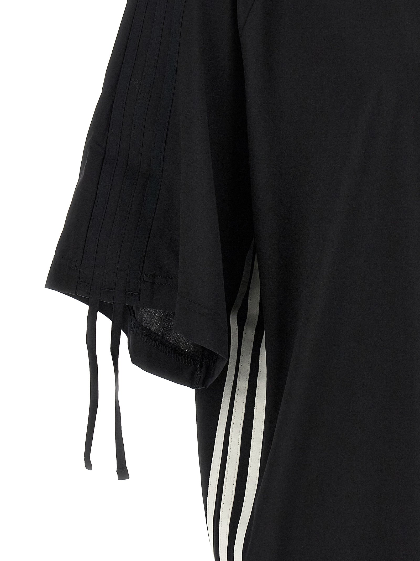 Black Polyester Short Dress