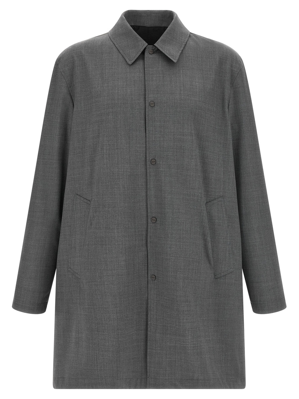 Multicolor Polyester Coat