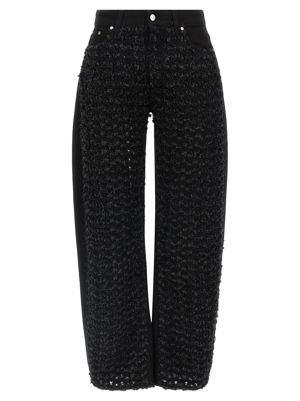 Black Cotton Jeans Denim