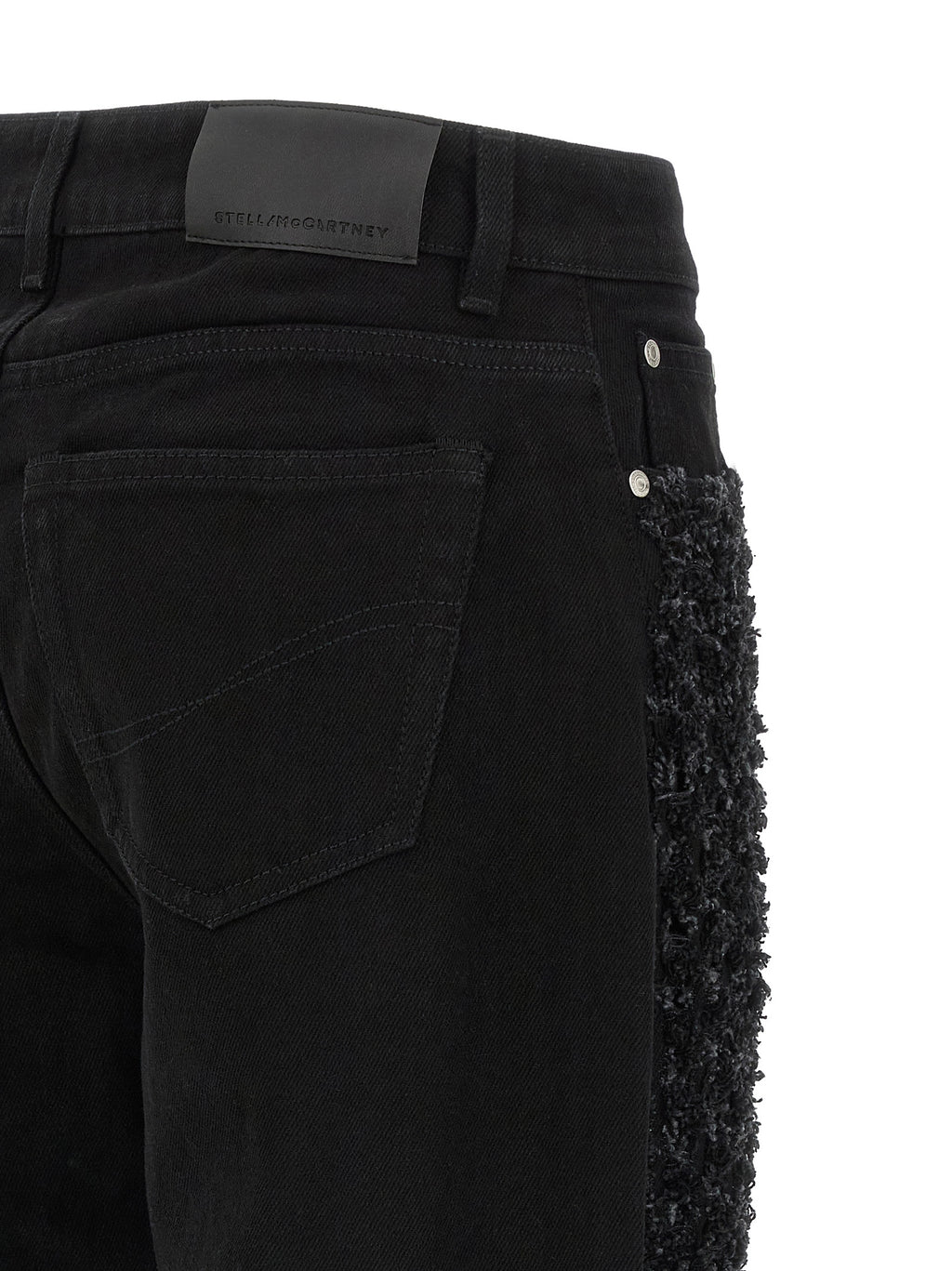 Black Cotton Jeans Denim