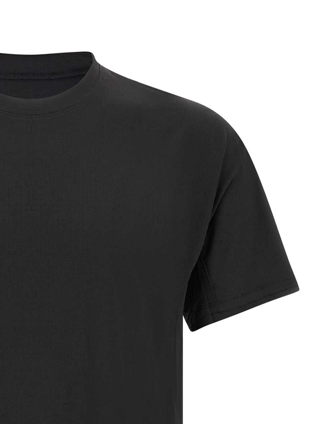 Black Polyester T-Shirt