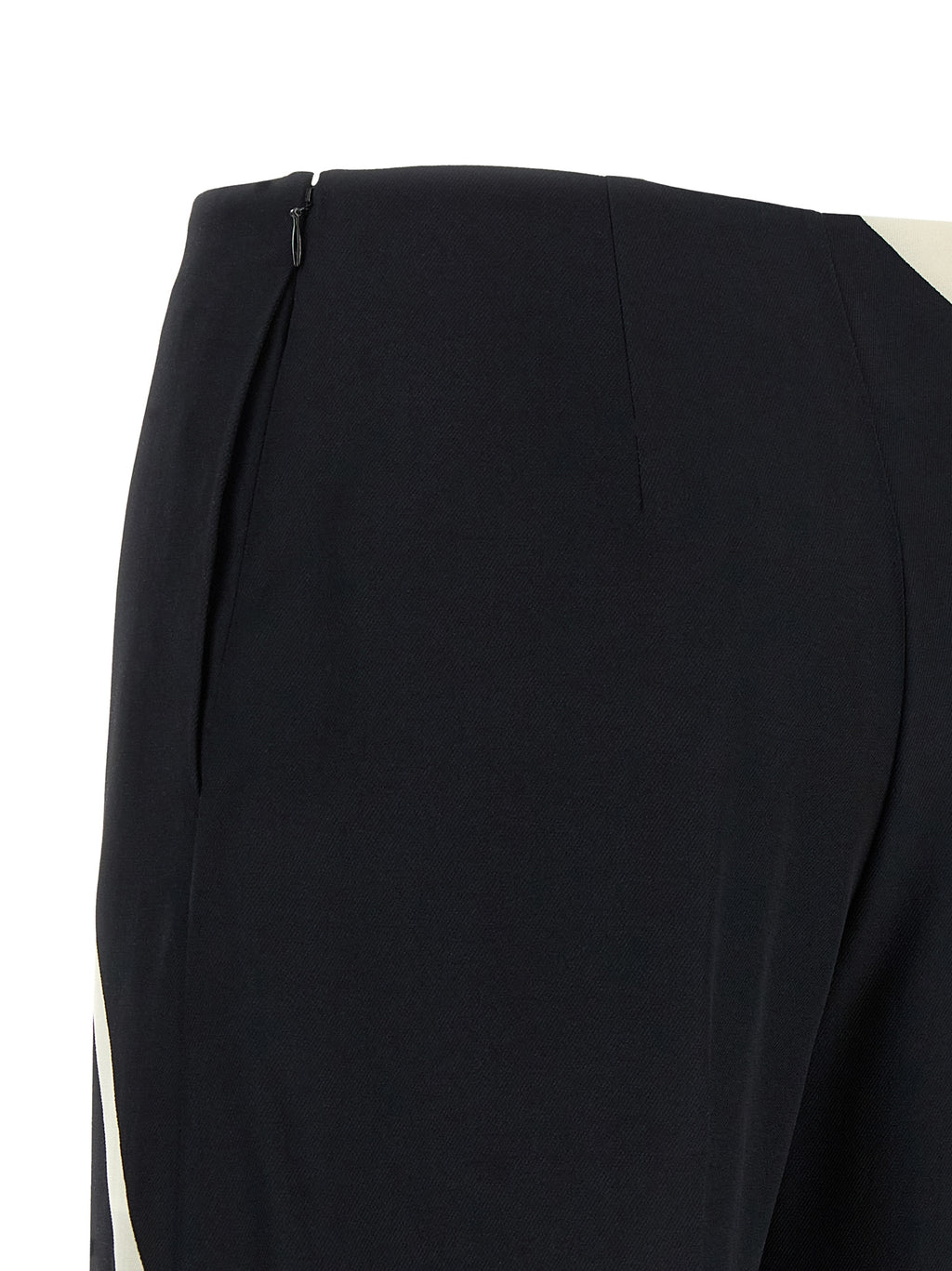 Bicolor Viscose Casual Pants