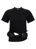 Black Nylon T-Shirt
