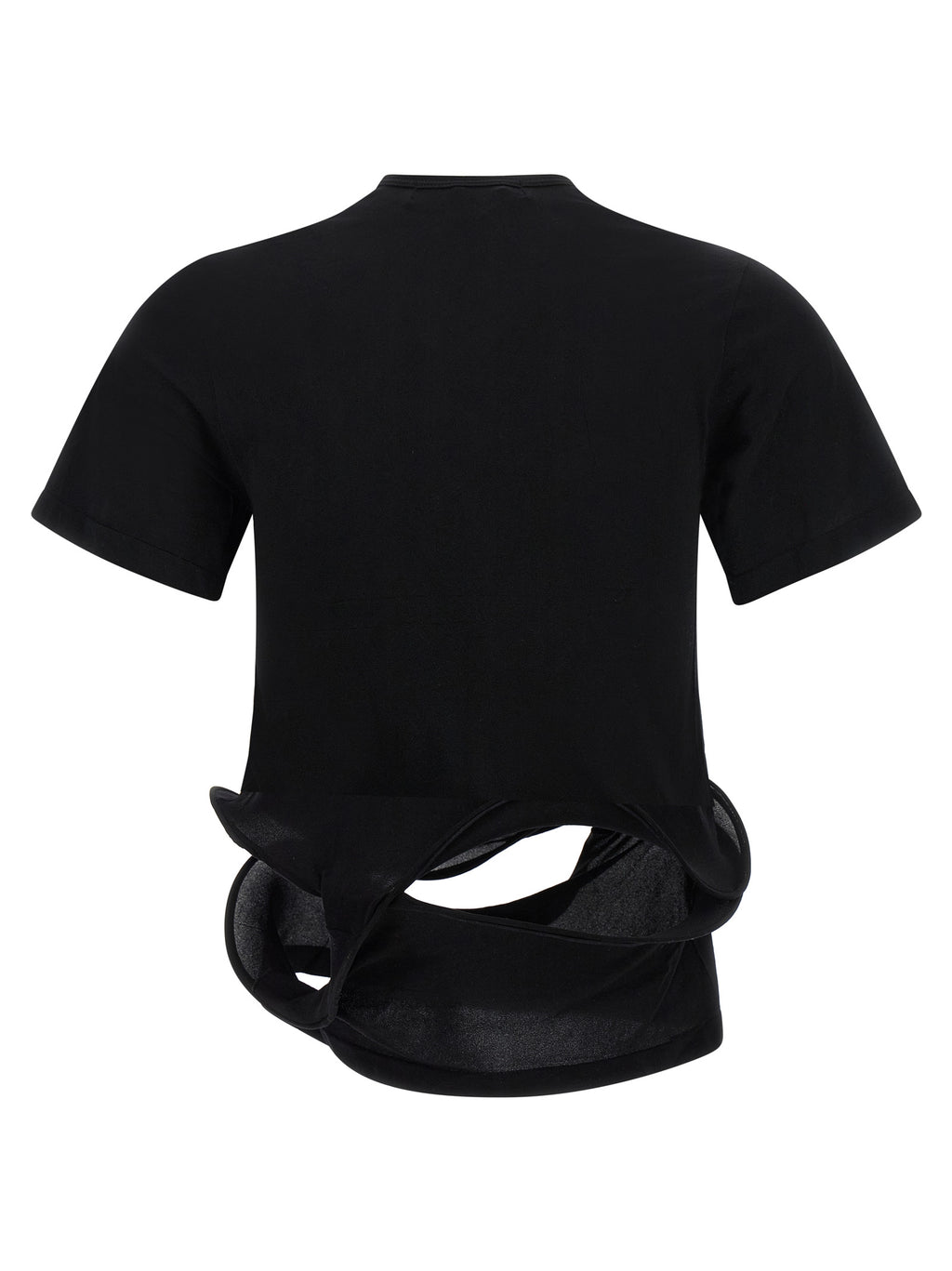 Black Nylon T-Shirt