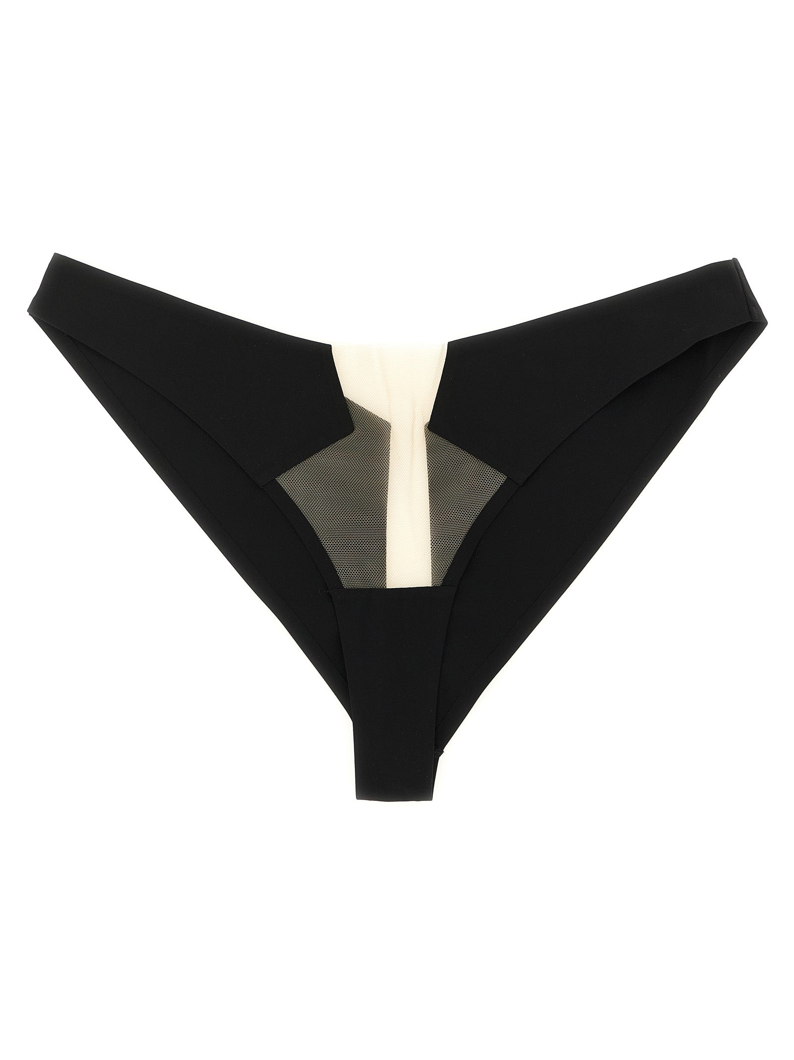 Black Nylon Briefs