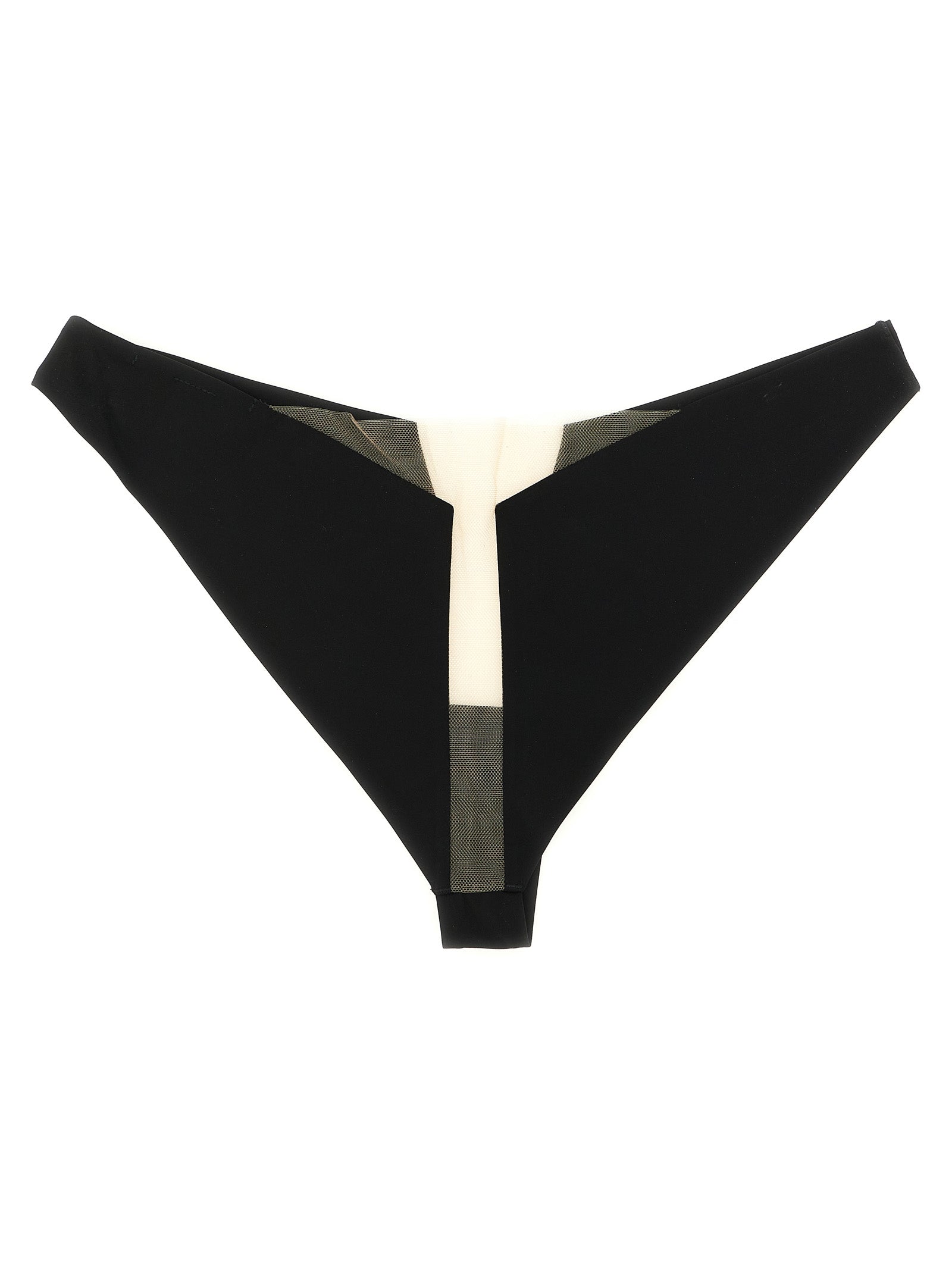 Black Nylon Briefs