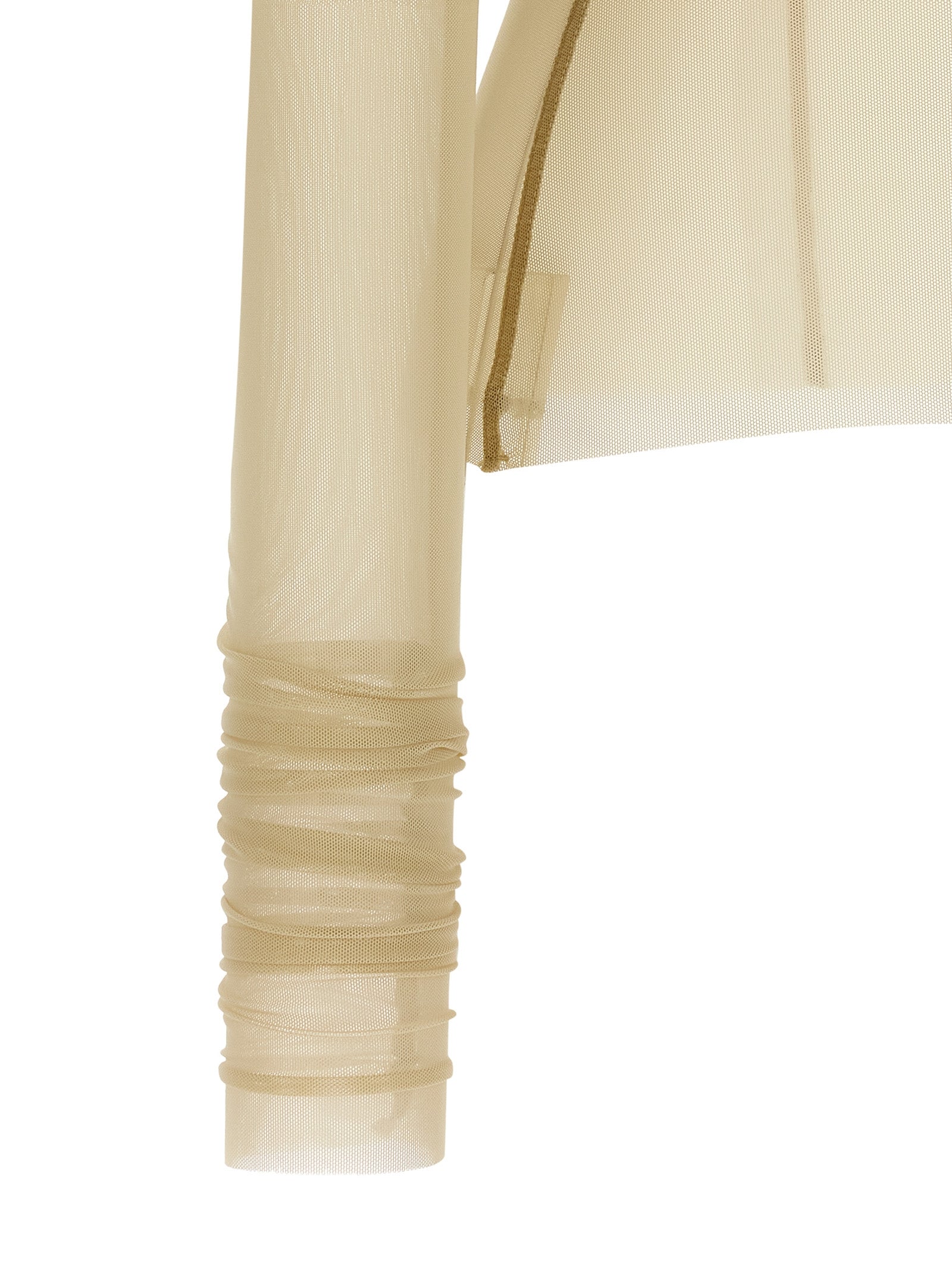 Beige Nylon Shirt