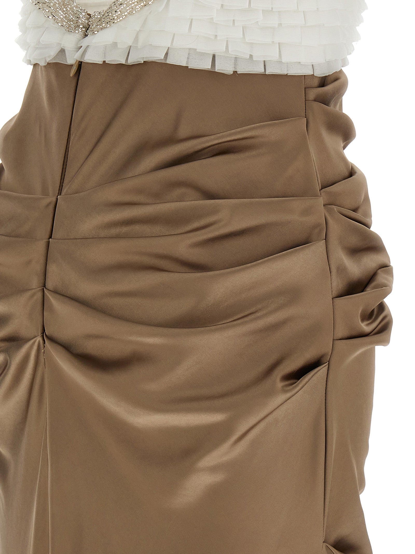 Elisabetta Franchi Multicolor Polyester Long Dress