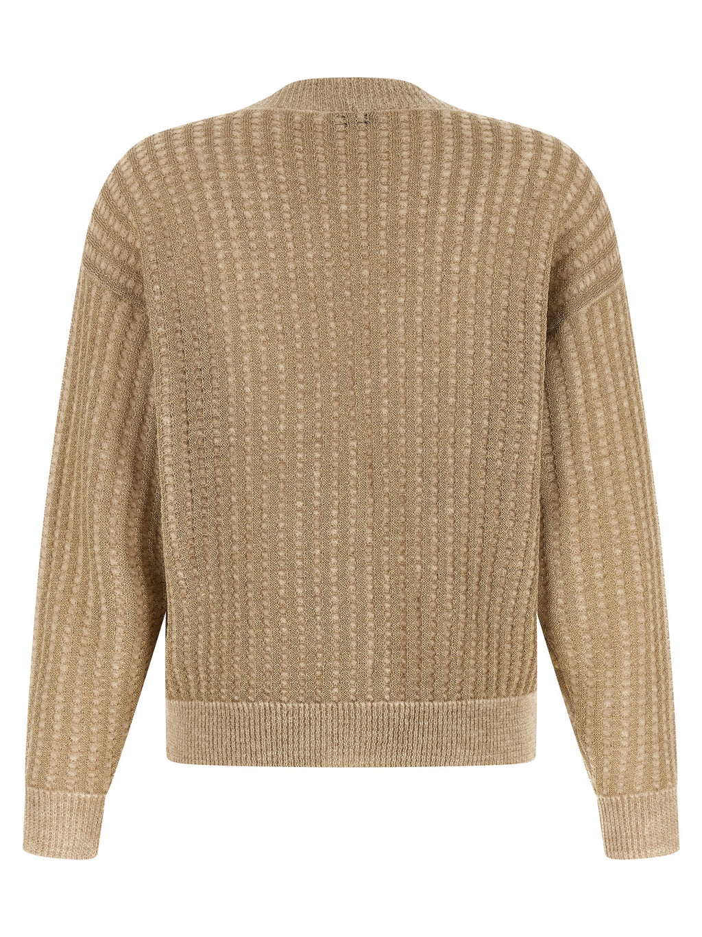 Beige Viscose Cardigan