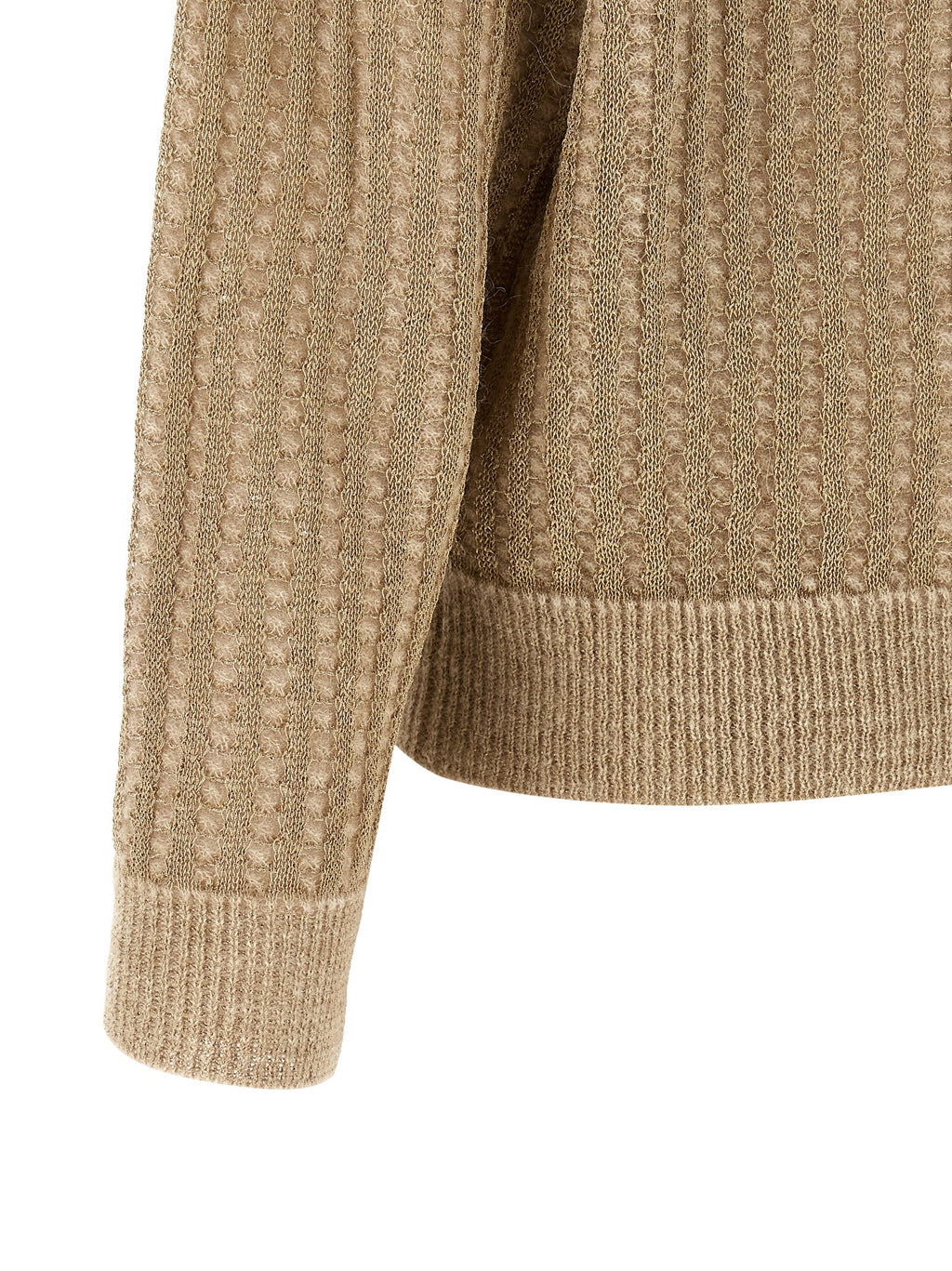 Beige Viscose Cardigan