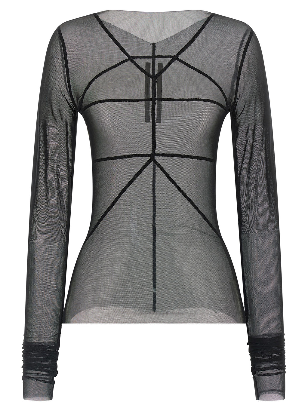 Black Nylon Cardigan