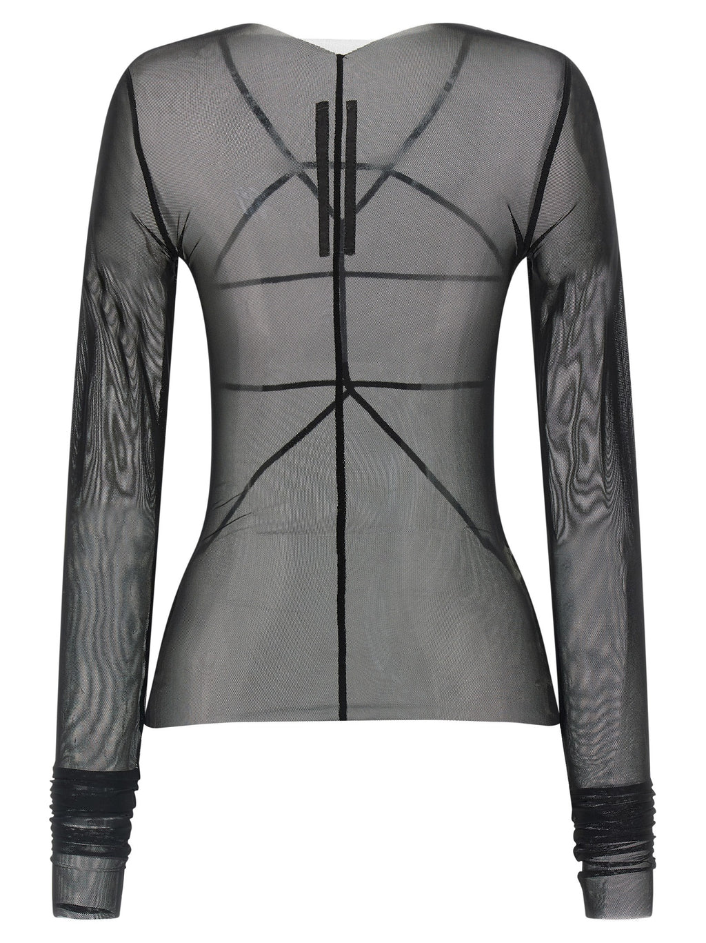 Black Nylon Cardigan