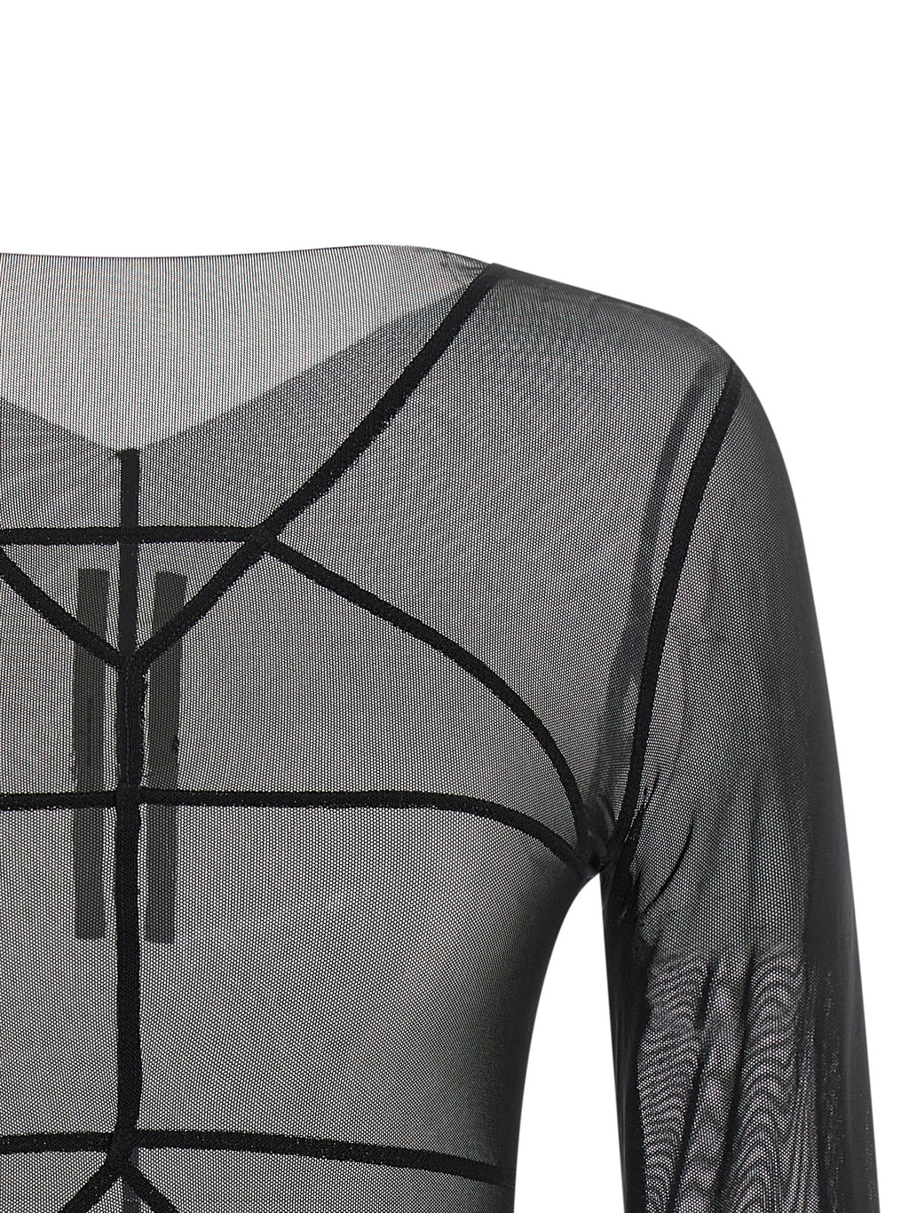 Black Nylon Cardigan