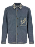 Blue Cotton Blouse
