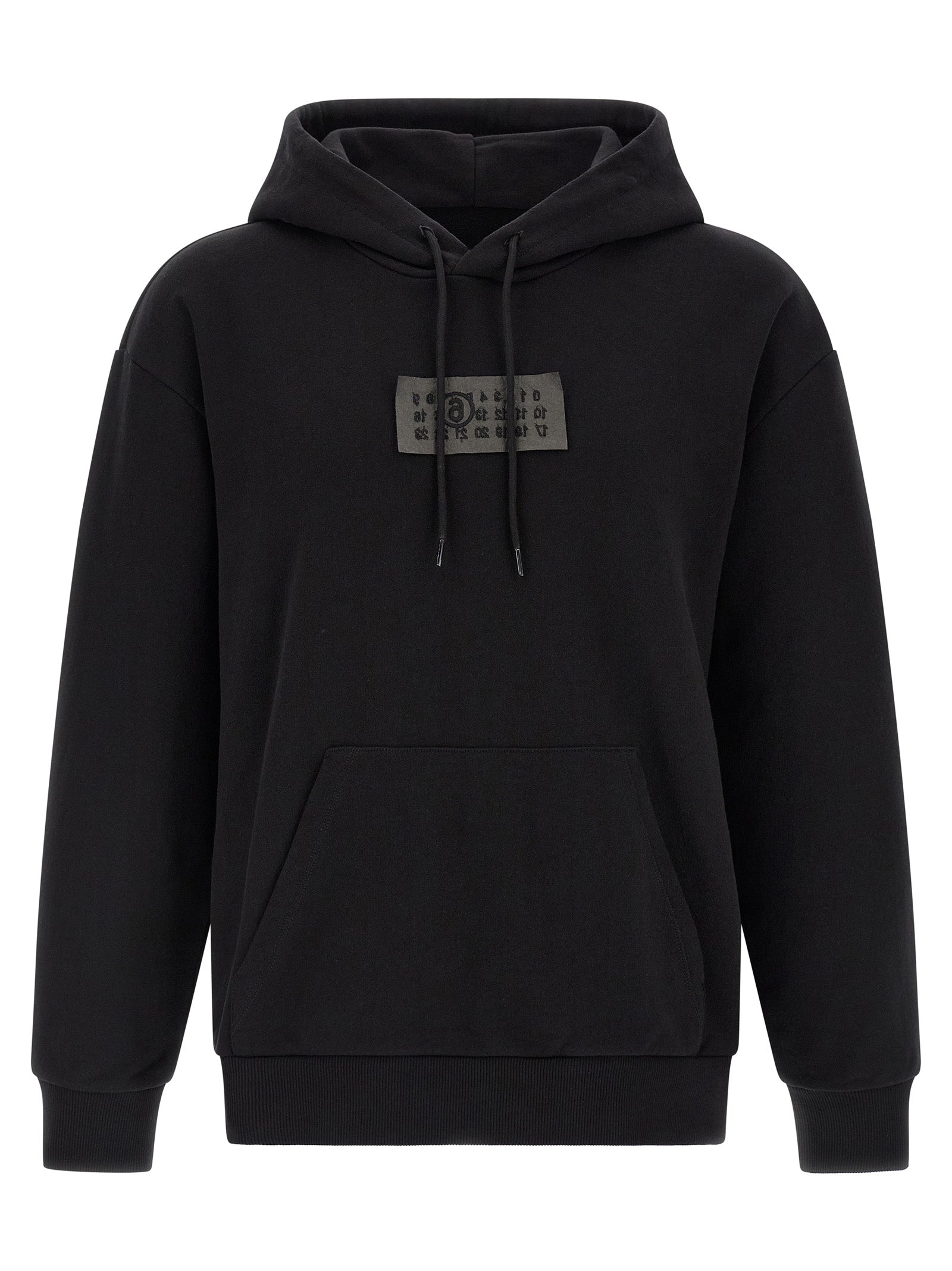 Black Cotton Sweatshirt