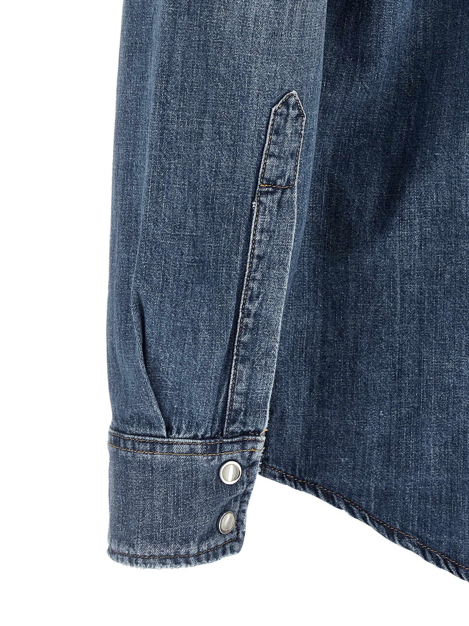 Blue Cotton Blouse