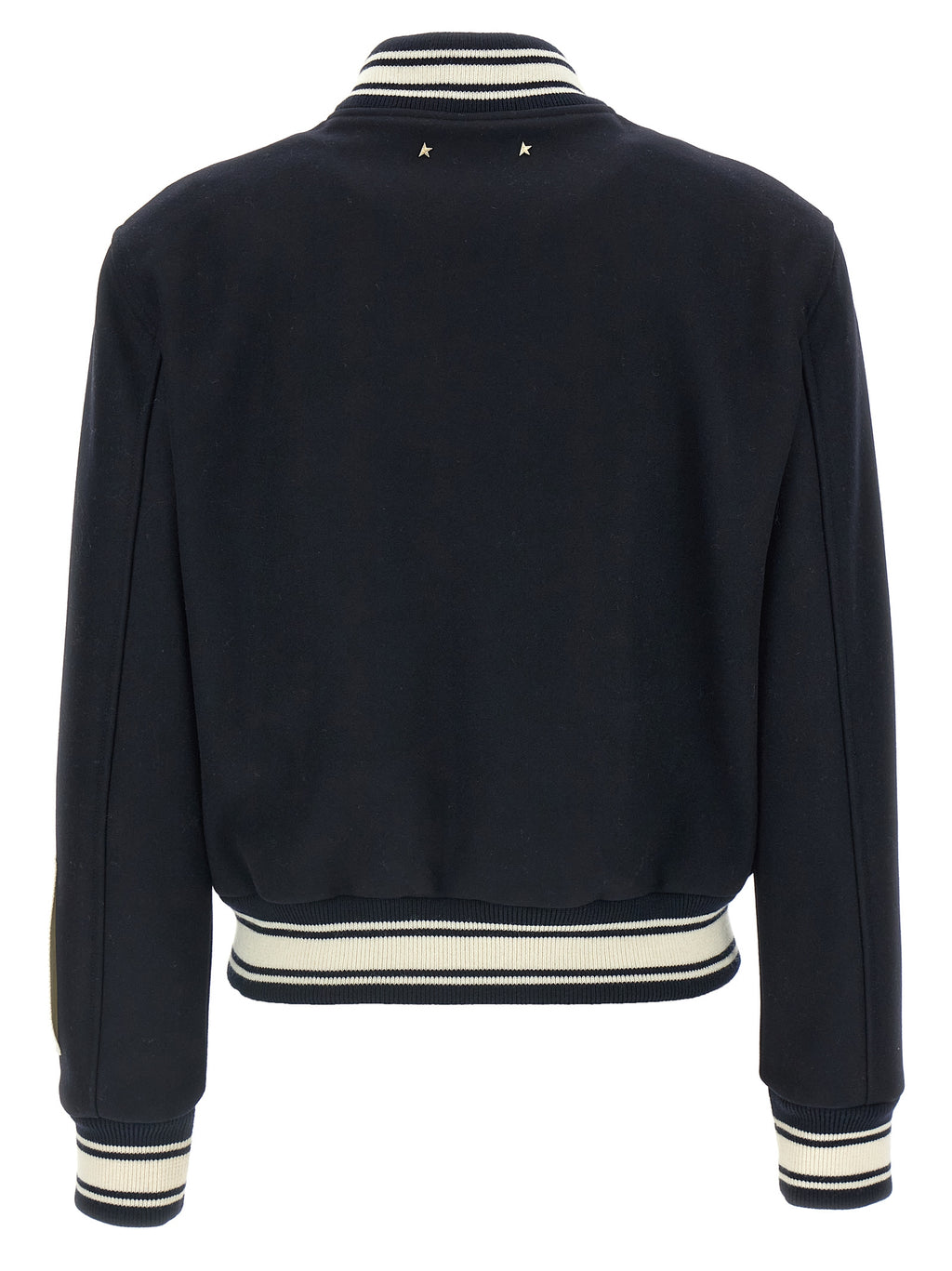 Blue Virgin Wool Bomber