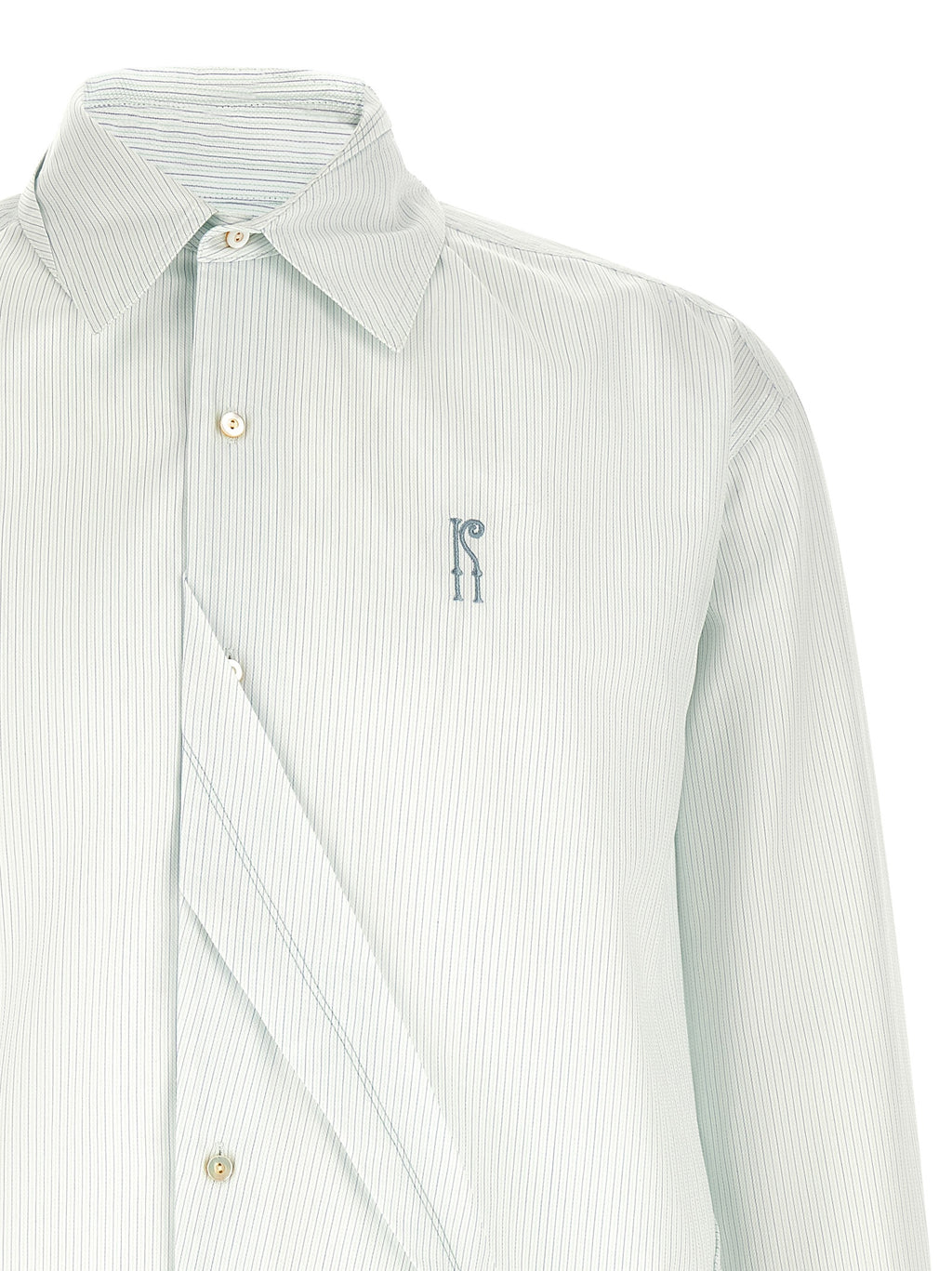 Bicolor Cotton Blouse