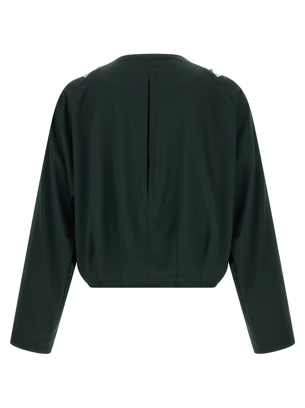 Multicolor Virgin Wool Shell Jacket