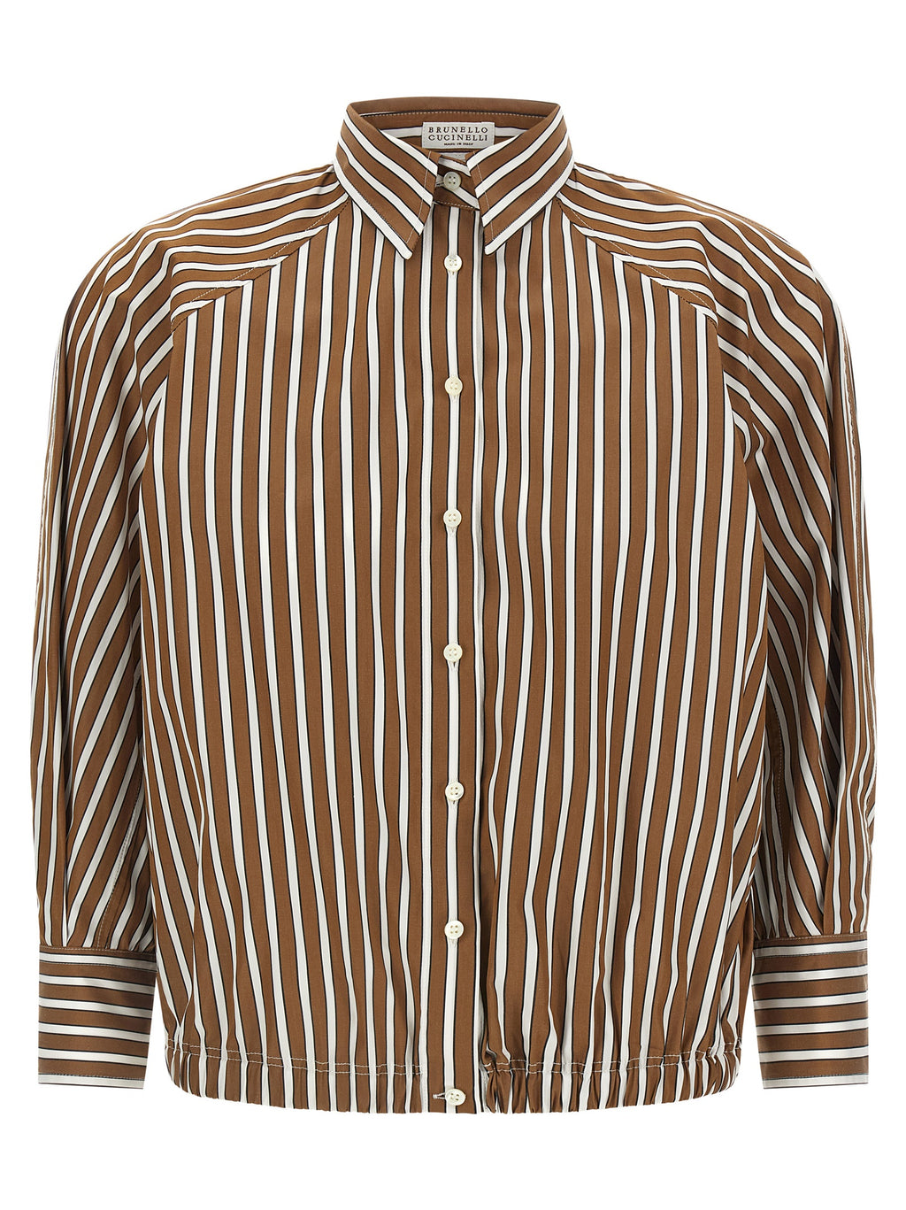 Brown Cotton Blouse