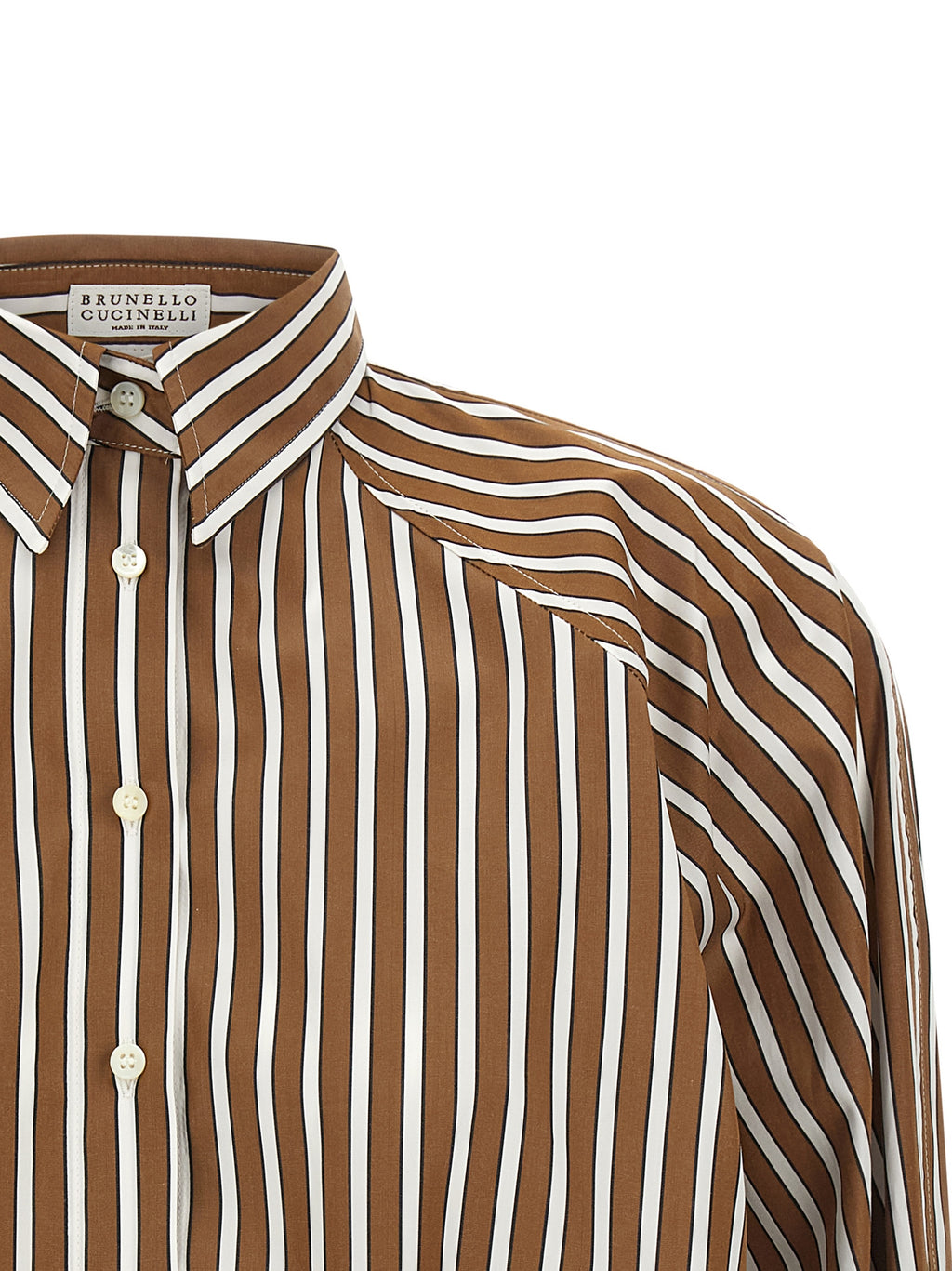 Brown Cotton Blouse