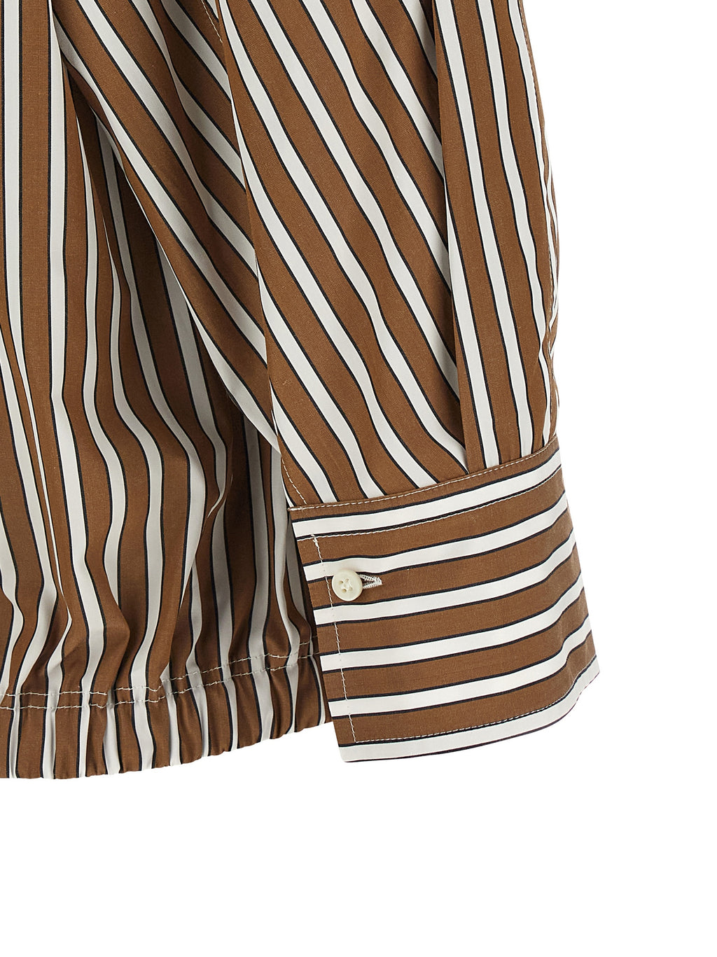 Brown Cotton Blouse